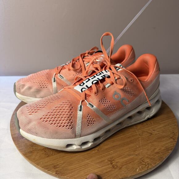On Other - Size 11 - On Cloudsurfer Shoes Men’s Orange Running Cushion Cloudtec Sneaker